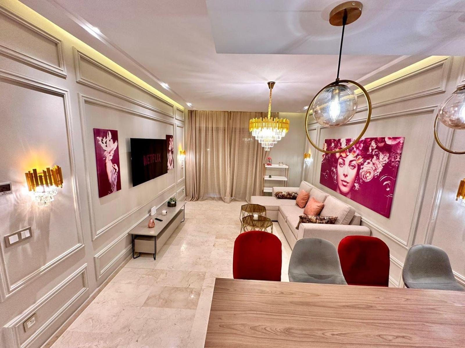 Appartement Luxueux Avec Piscine 10 Minutes Du Centre Ville Marakeş Dış mekan fotoğraf