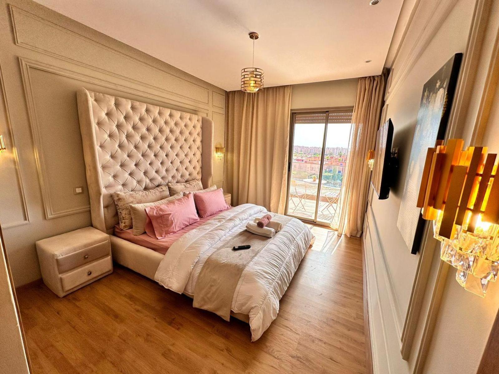 Appartement Luxueux Avec Piscine 10 Minutes Du Centre Ville Marakeş Dış mekan fotoğraf