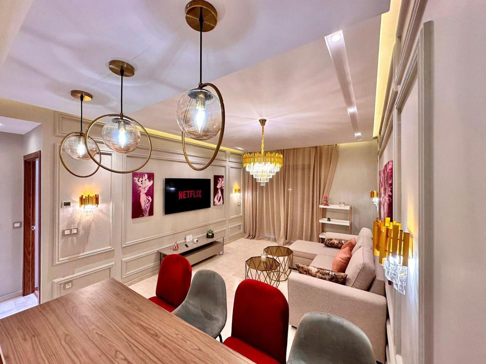 Appartement Luxueux Avec Piscine 10 Minutes Du Centre Ville Marakeş Dış mekan fotoğraf