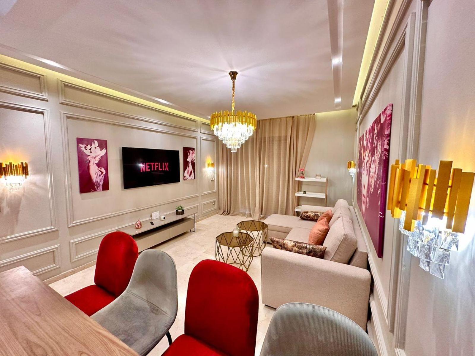 Appartement Luxueux Avec Piscine 10 Minutes Du Centre Ville Marakeş Dış mekan fotoğraf