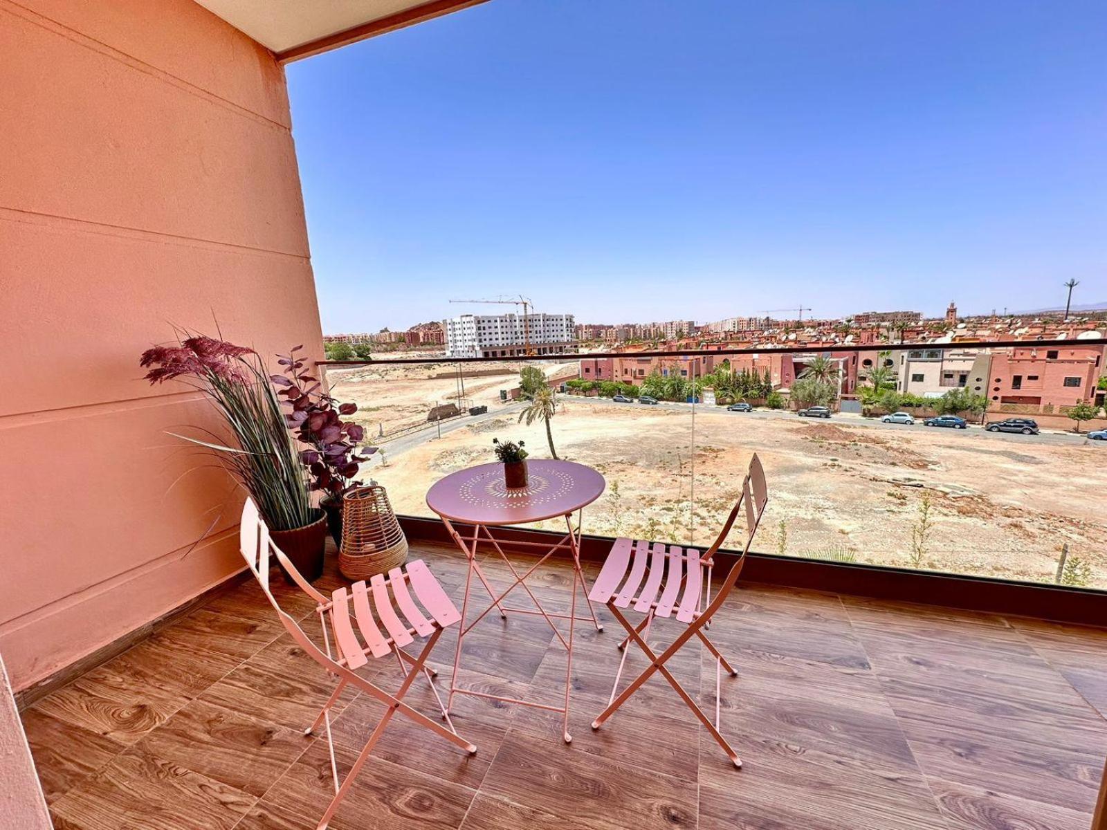 Appartement Luxueux Avec Piscine 10 Minutes Du Centre Ville Marakeş Dış mekan fotoğraf