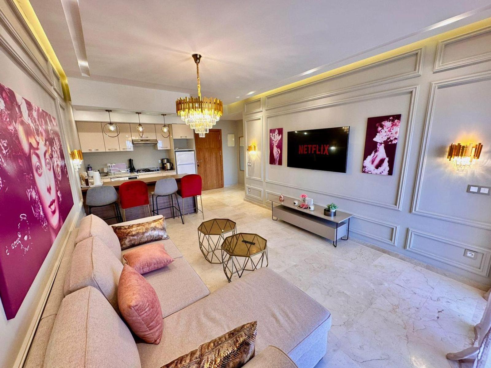 Appartement Luxueux Avec Piscine 10 Minutes Du Centre Ville Marakeş Dış mekan fotoğraf